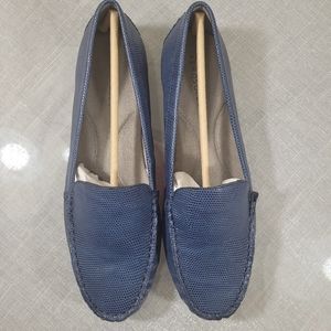Aerosoles Over Drive Slip On Loafers, Women's Size 9.5 M blue NEW withou…